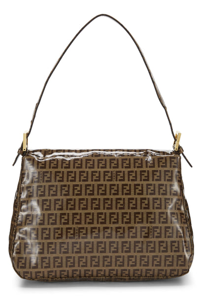 Fendi,  Brown Zucchino Vinyl Mama, Brown