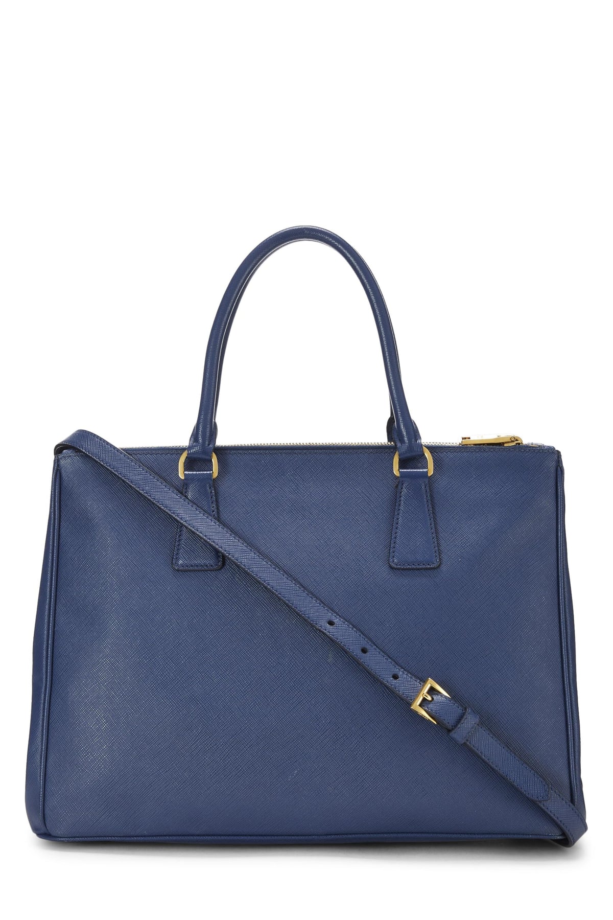 Prada,  Blue Saffiano Executive Tote Medium, Navy