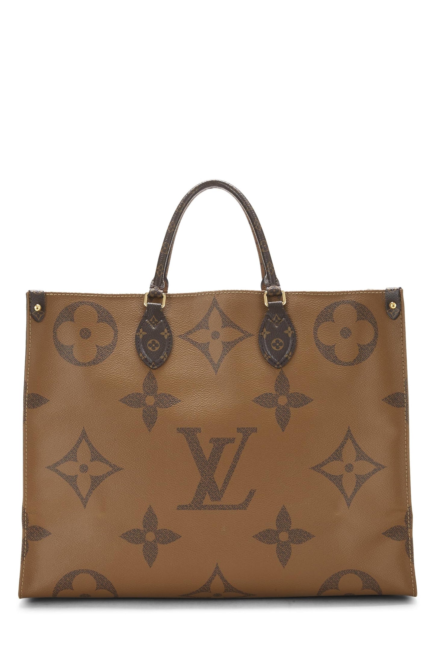Louis Vuitton,  Monogram Reversed Giant On The Go GM, Brown