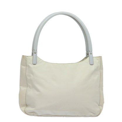 PRADA Shoulder Bag Nylon Gray Auth 81179