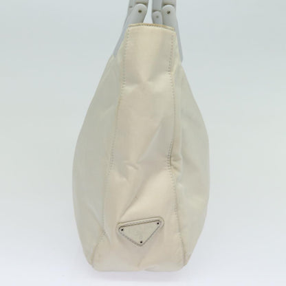 PRADA Shoulder Bag Nylon Gray Auth 81179