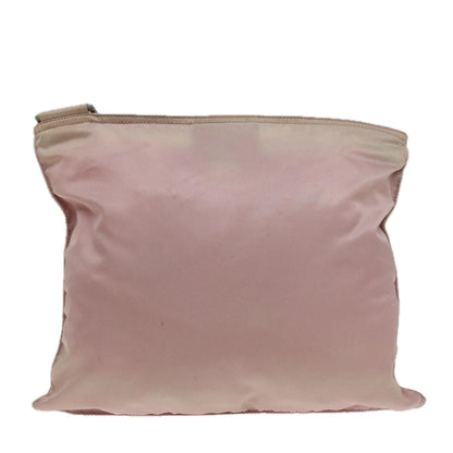 PRADA Shoulder Bag Nylon Pink Auth 81182