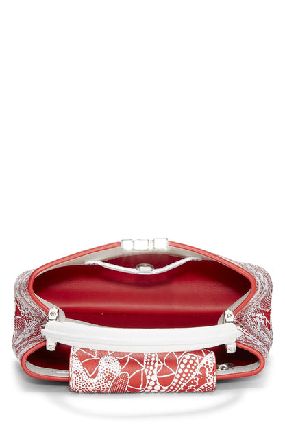 Louis Vuitton,  Yayoi Kusama x Louis Vuitton Red & White Dots Infinity Taurillon Capucines BB, Red