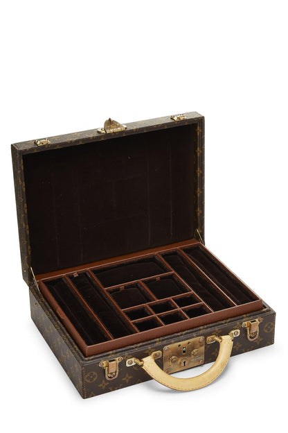 Louis Vuitton,  Monogram Canvas Boite Bijoux, Brown