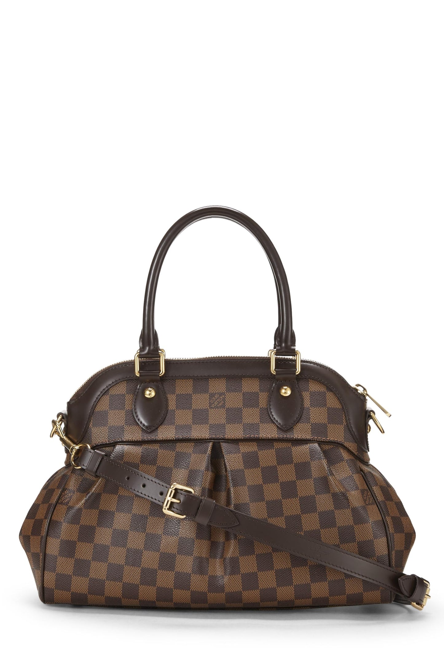 Louis Vuitton,  Damier Ebene Trevi PM, Brown