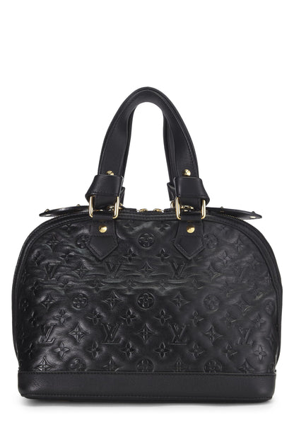 Louis Vuitton,  Black Monogram Double Jeu Neo Alma, Black