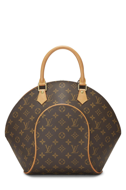 Louis Vuitton,  Monogram Canvas Ellipse MM, Brown