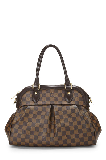 Louis Vuitton,  Damier Ebene Trevi GM, Brown