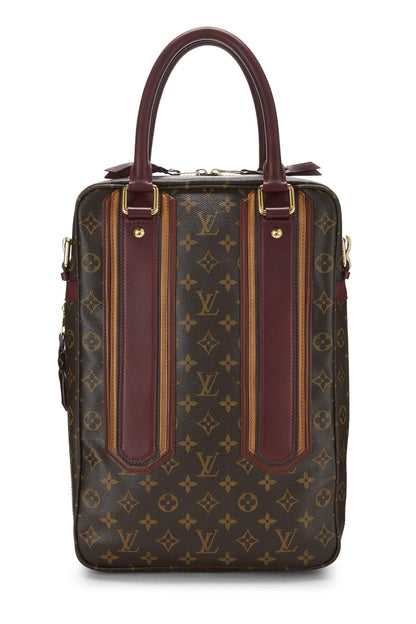 Louis Vuitton,  Monogram Canvas Bequia Porte-Documents Vertical, Brown
