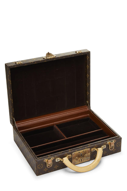 Louis Vuitton,  Monogram Canvas Boite Bijoux, Brown