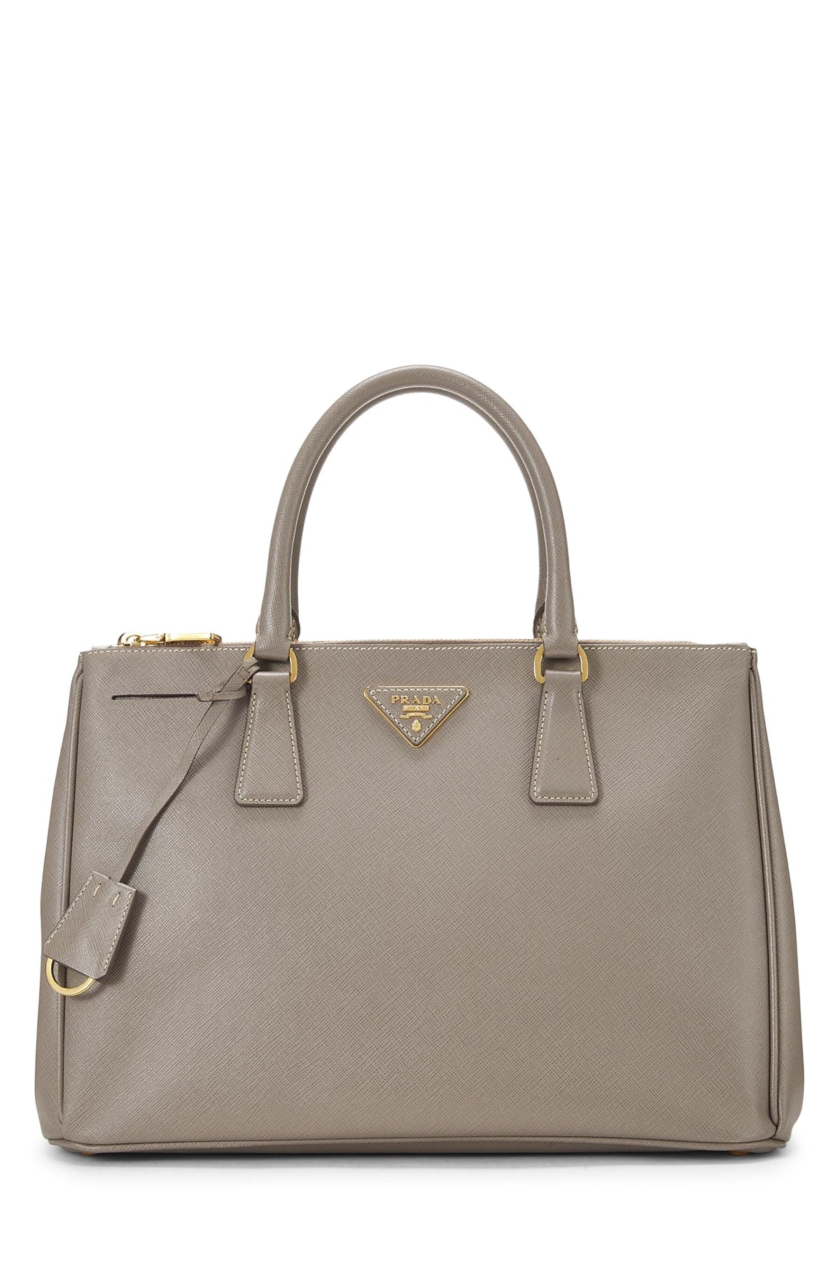 Prada,  Grey Saffiano Executive Tote Medium, Grey