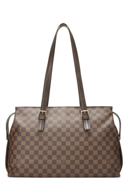 Louis Vuitton,  Damier Ebene Chelsea, Brown