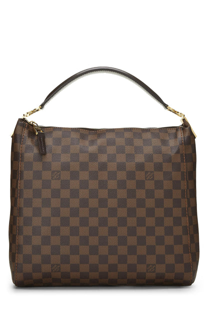 Louis Vuitton,  Damier Ebene Portobello PM, Brown