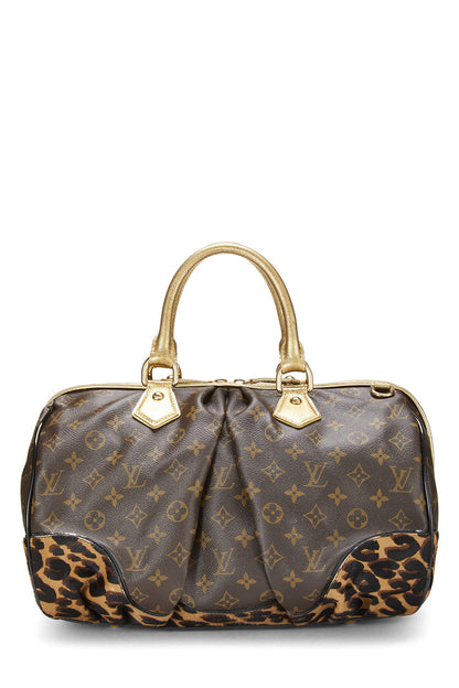 Louis Vuitton,  Stephen Sprouse x Louis Vuitton Monogram Canvas Leopard Stephen, Brown