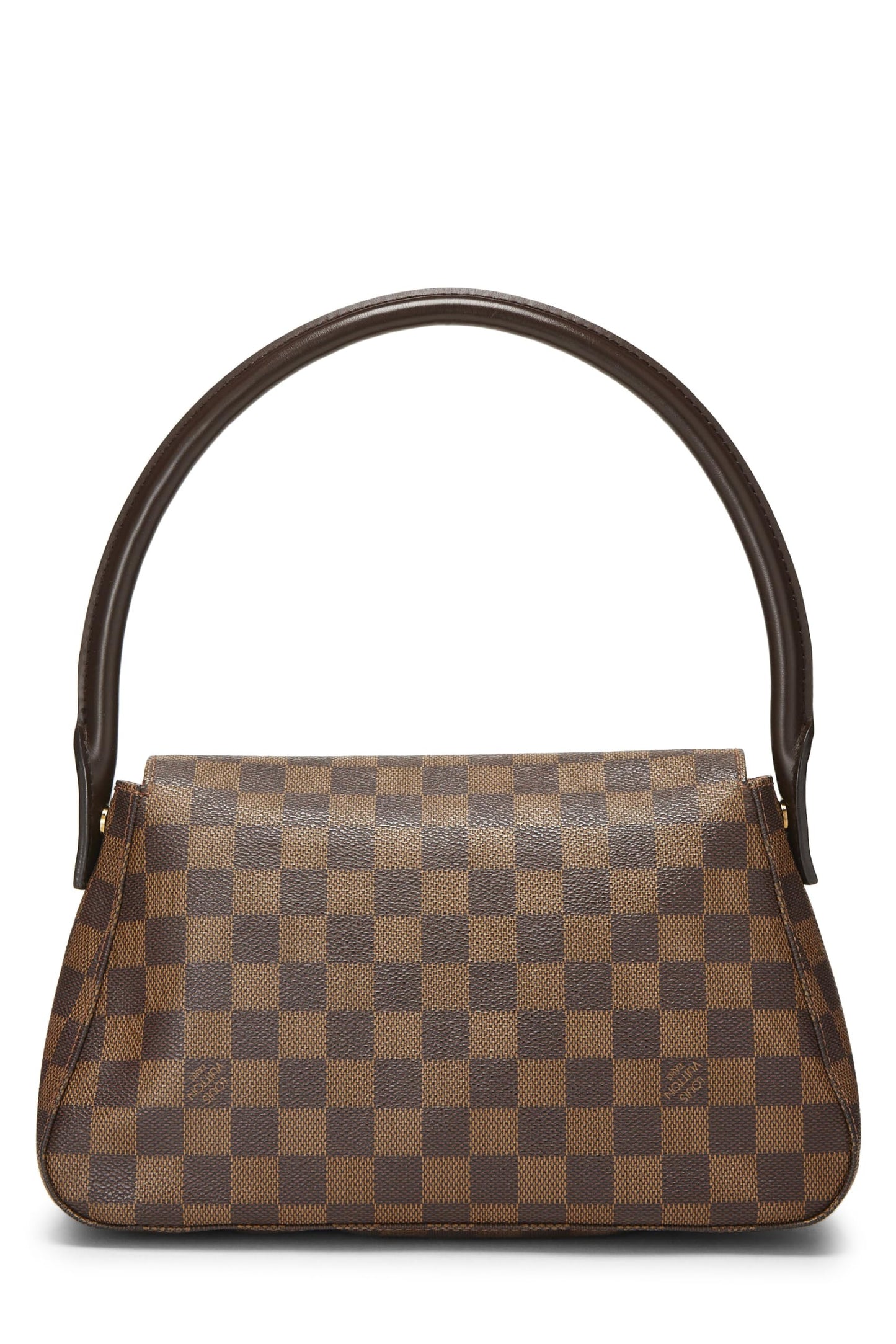 Louis Vuitton,  Damier Ebene Canvas Looping PM, Brown