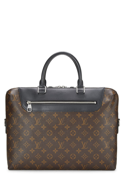 Louis Vuitton,  Monogram Macassar Porte-Documents Jour, Brown