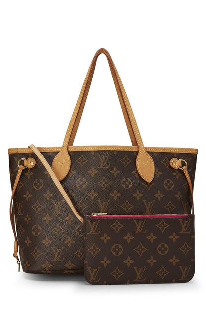 Louis Vuitton,  Pink Monogram Canvas Neo Neverfull PM, Pink