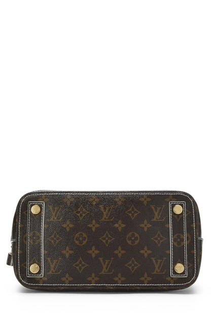 Louis Vuitton,  Monogram Canvas Fetish Lockit, Brown