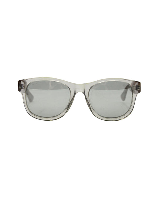 Gucci Wayfarer GG0044SA Sunglasses in Grey Acetate