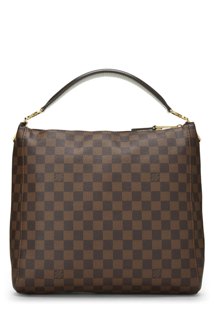 Louis Vuitton,  Damier Ebene Portobello PM, Brown
