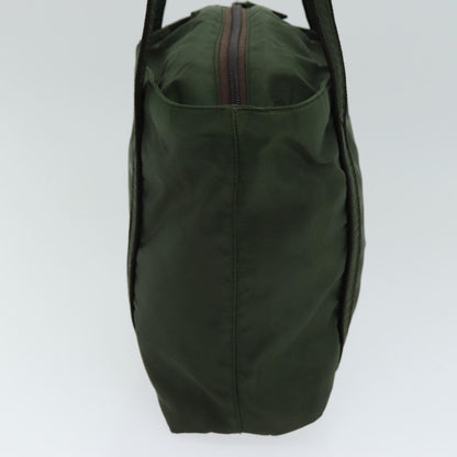 PRADA Shoulder Bag Nylon Khaki Auth 81752