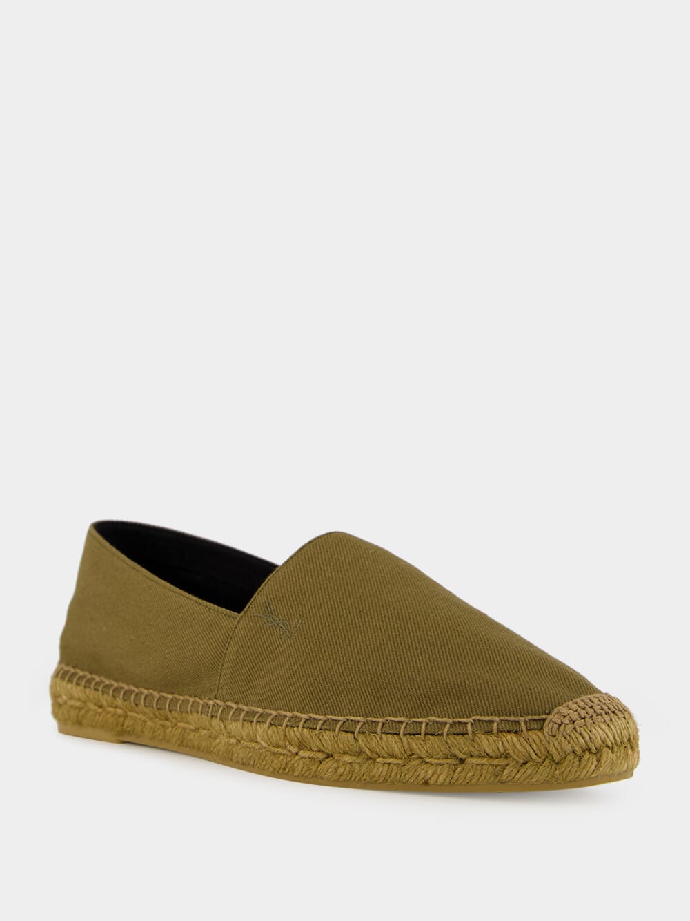 Cactus Green Cotton Espadrilles