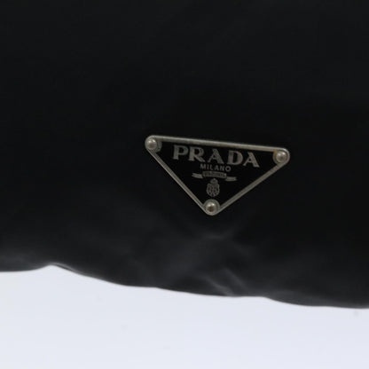 PRADA Shoulder Bag Nylon Black Auth 81867