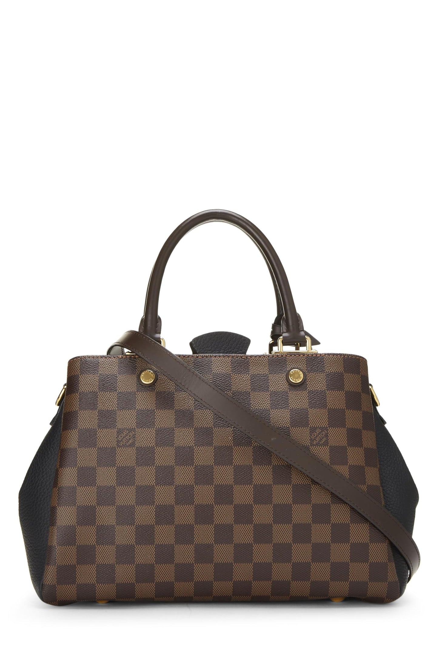 Louis Vuitton,  Black Damier Ebene Brittany, Black