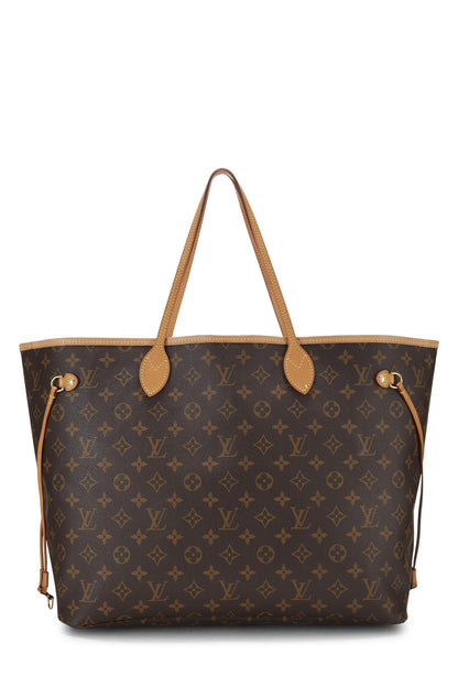 Louis Vuitton,  Monogram Canvas Neverfull GM, Pink