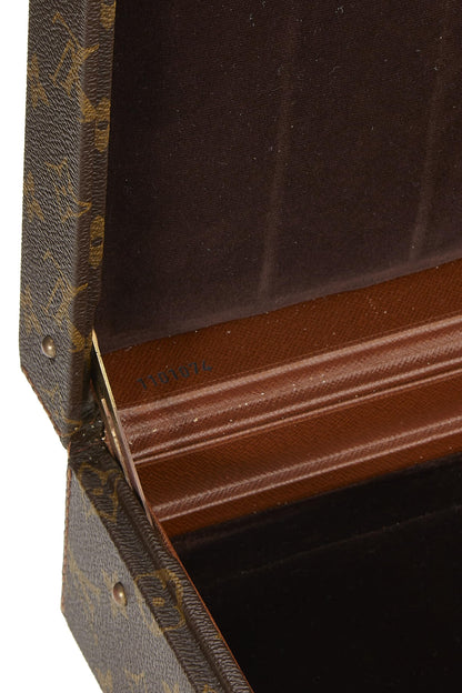 Louis Vuitton,  Monogram Canvas Boite Bijoux, Brown