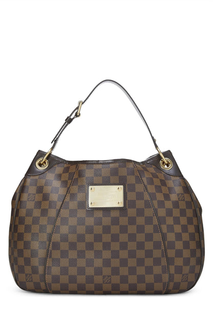 Louis Vuitton,  Damier Ebene Galliera PM, Brown
