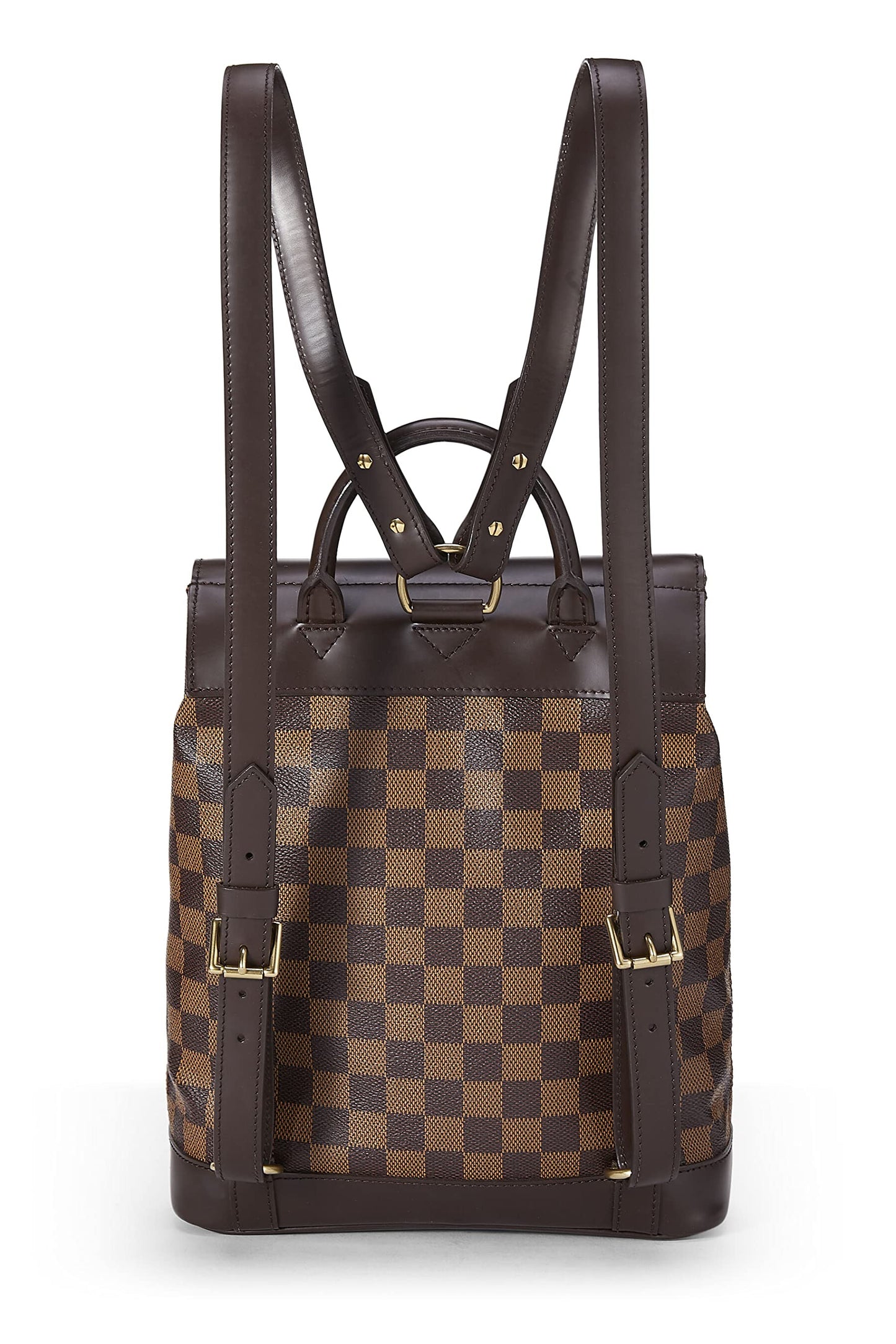 Louis Vuitton,  Damier Ebene Soho, Brown
