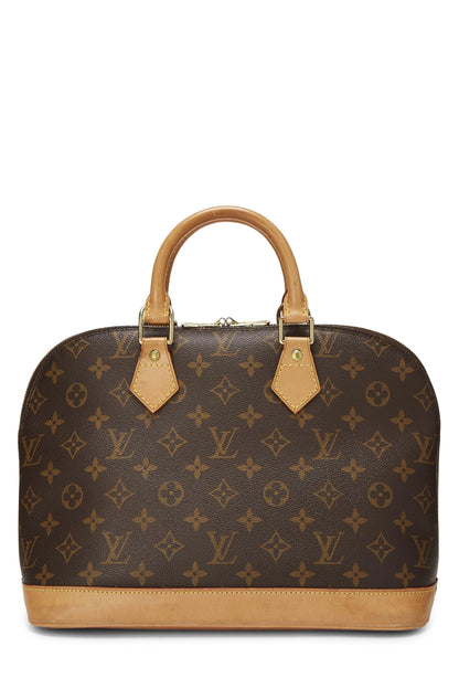 Louis Vuitton,  Monogram Canvas Alma PM, Brown