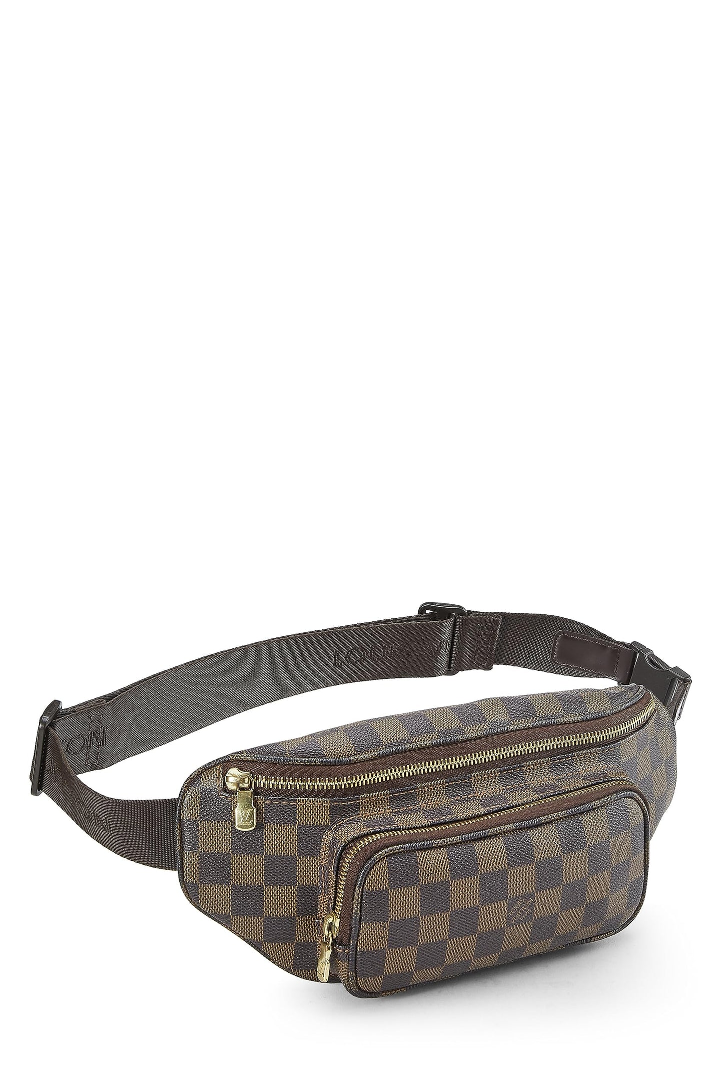 Louis Vuitton,  Damier Ebene Bum Bag Melville, Brown