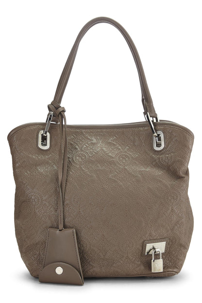 Louis Vuitton,  Brown Monogram Leather Antheia Lilia PM, Brown
