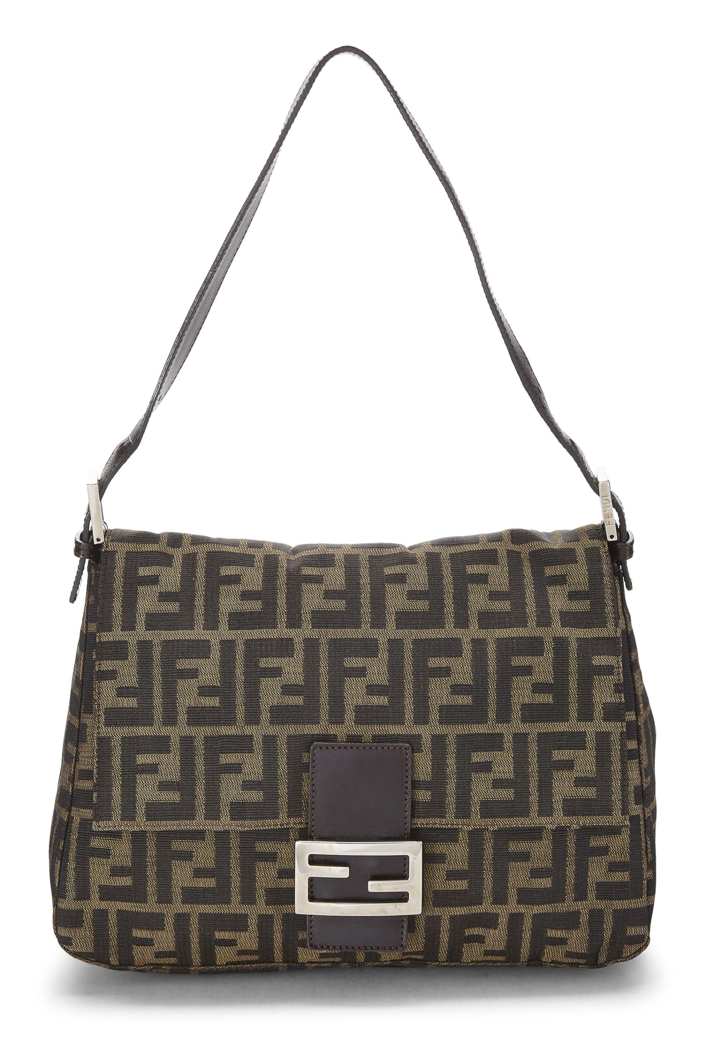 Fendi,  Brown Zucca Canvas Mama, Brown
