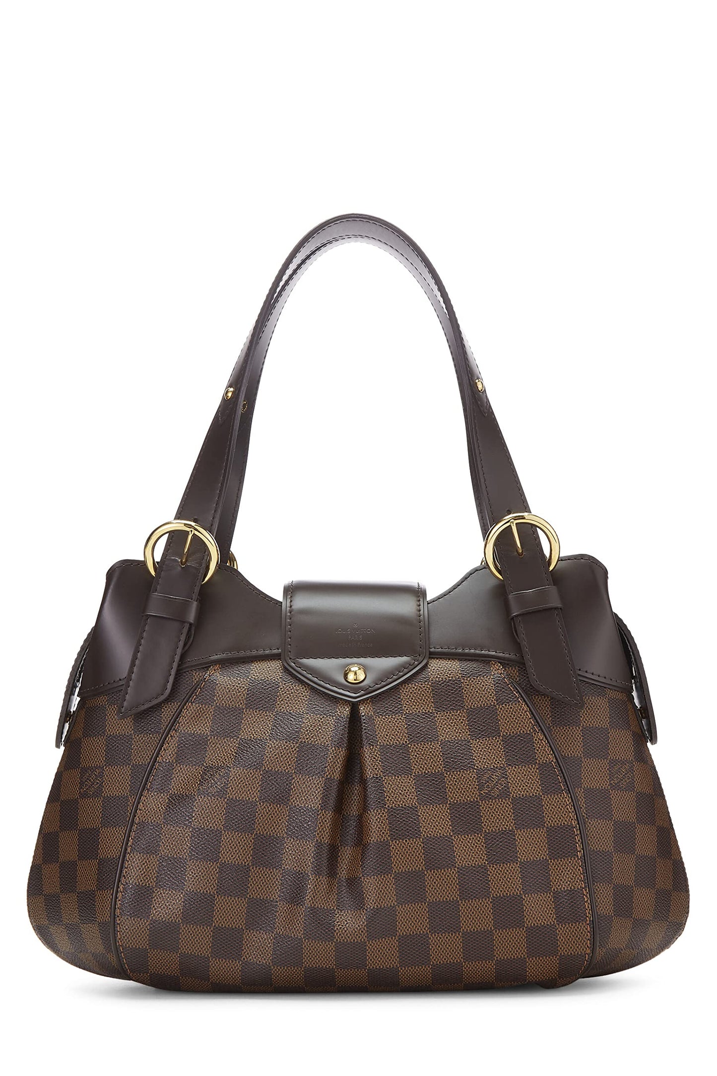 Louis Vuitton,  Damier Ebene Sistina PM, Brown