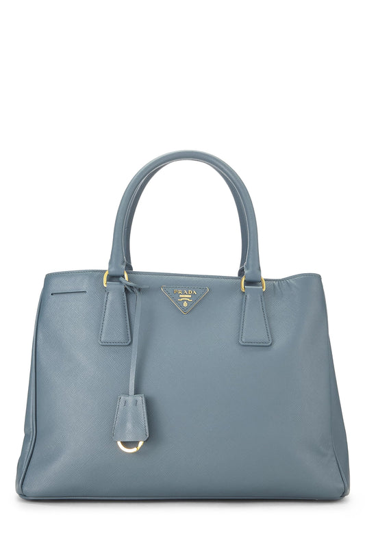 Prada,  Blue Saffiano Executive Tote Medium, Blue