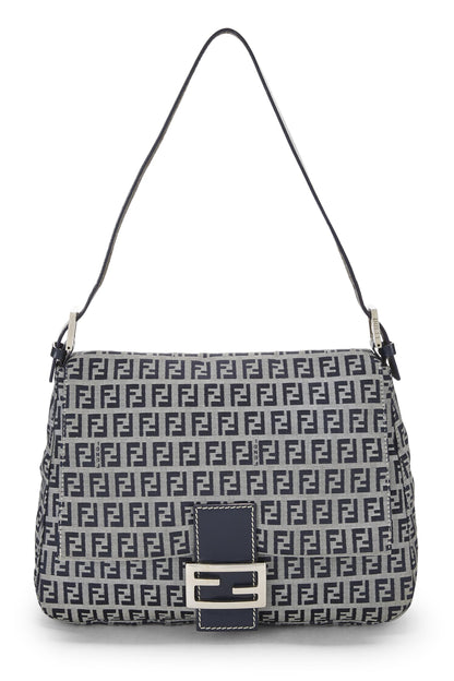 Fendi,  Navy Zucchino Canvas Mama, Navy
