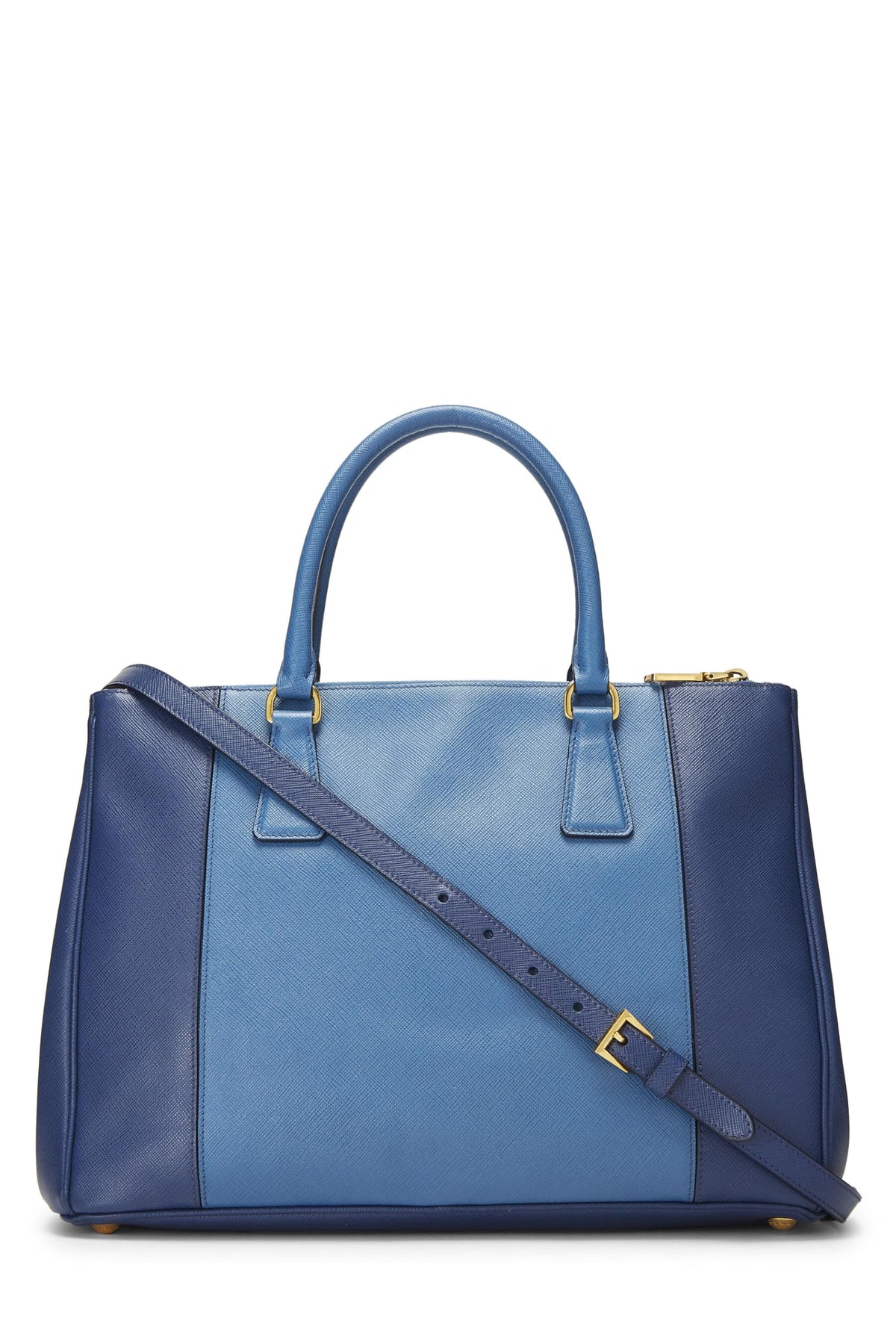 Prada,  Blue Saffiano Executive Tote Medium, Blue