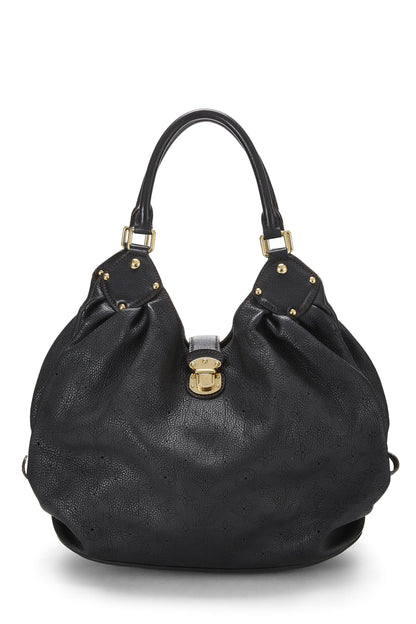 Louis Vuitton,  Black Monogram Mahina Large, Black