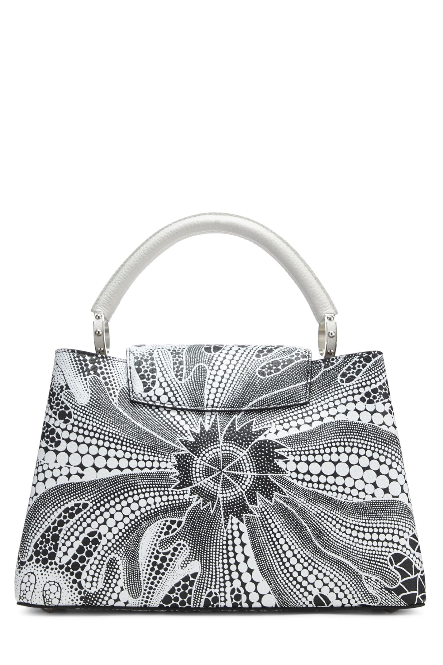 Louis Vuitton,  LV x YK Black & White Taurillon Capucines MM, Multi
