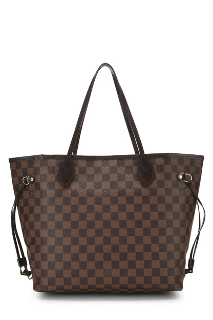 Louis Vuitton,  Damier Ebene Neverfull MM NM, Brown
