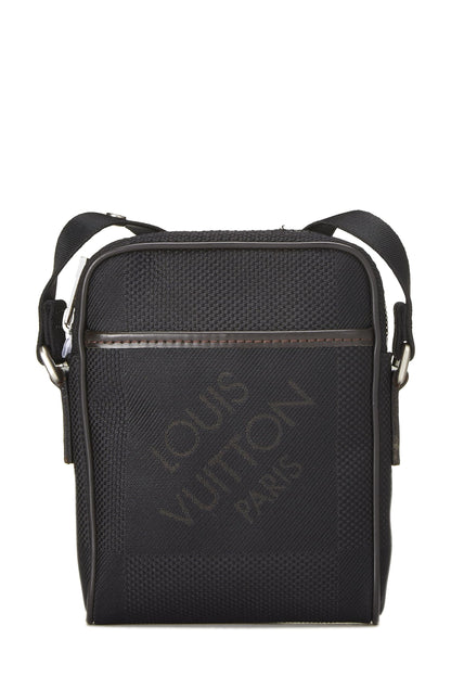 Louis Vuitton,  Black Damier Geant Citadin Mini, Black