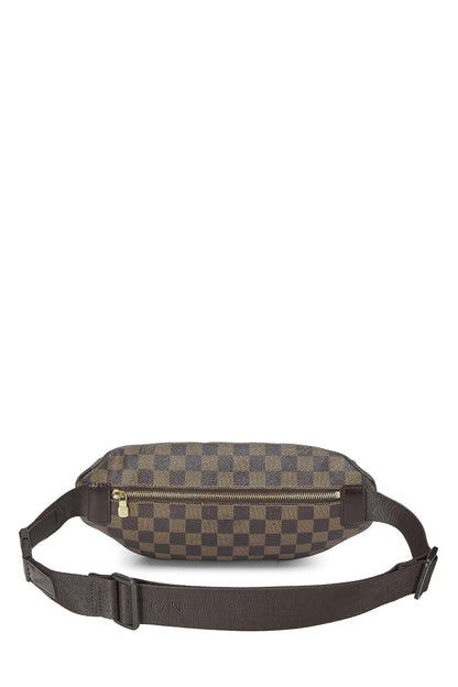 Louis Vuitton,  Damier Ebene Bum Bag Melville, Brown