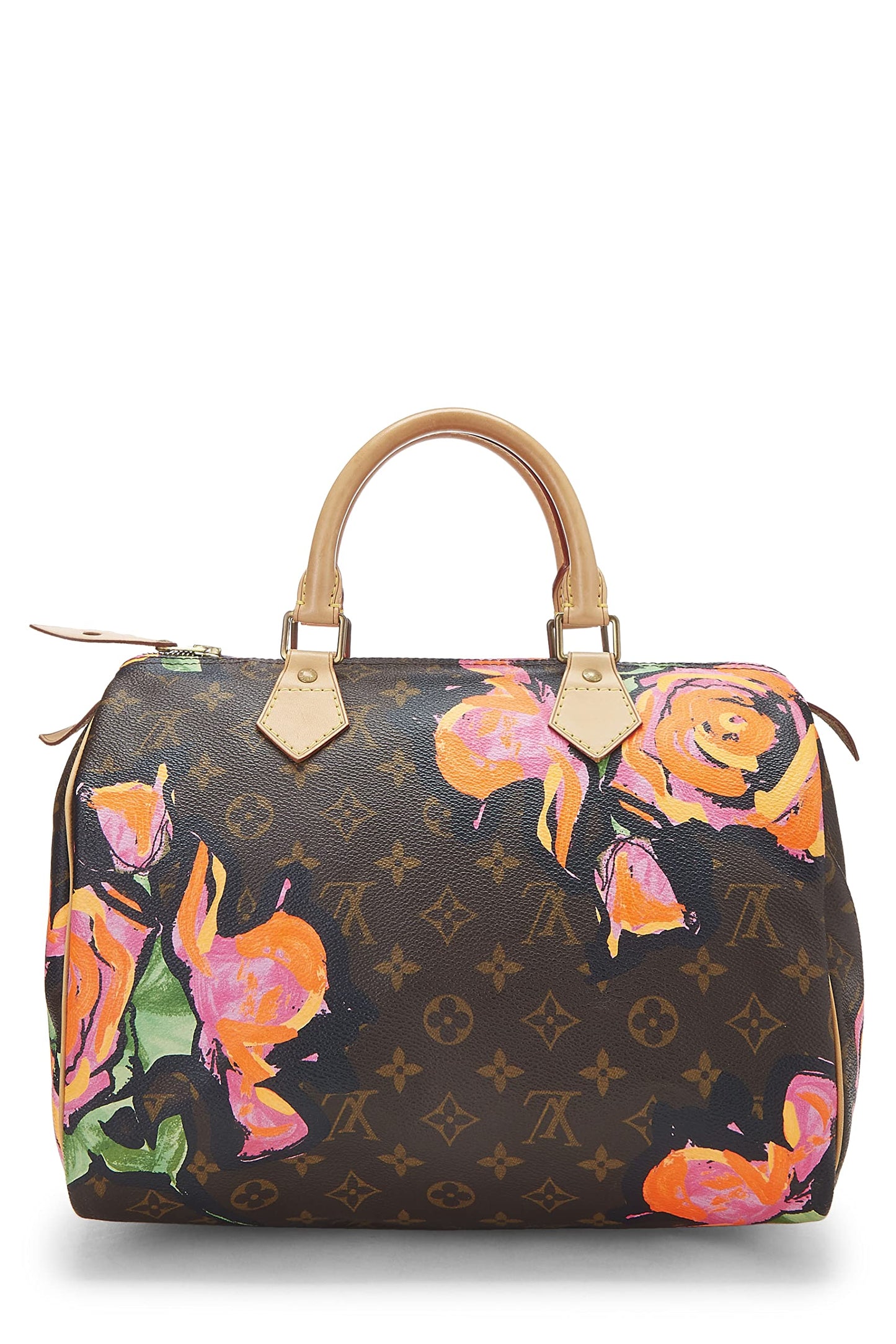 Louis Vuitton,  Stephen Sprouse x Monogram Roses Speedy 30, Brown