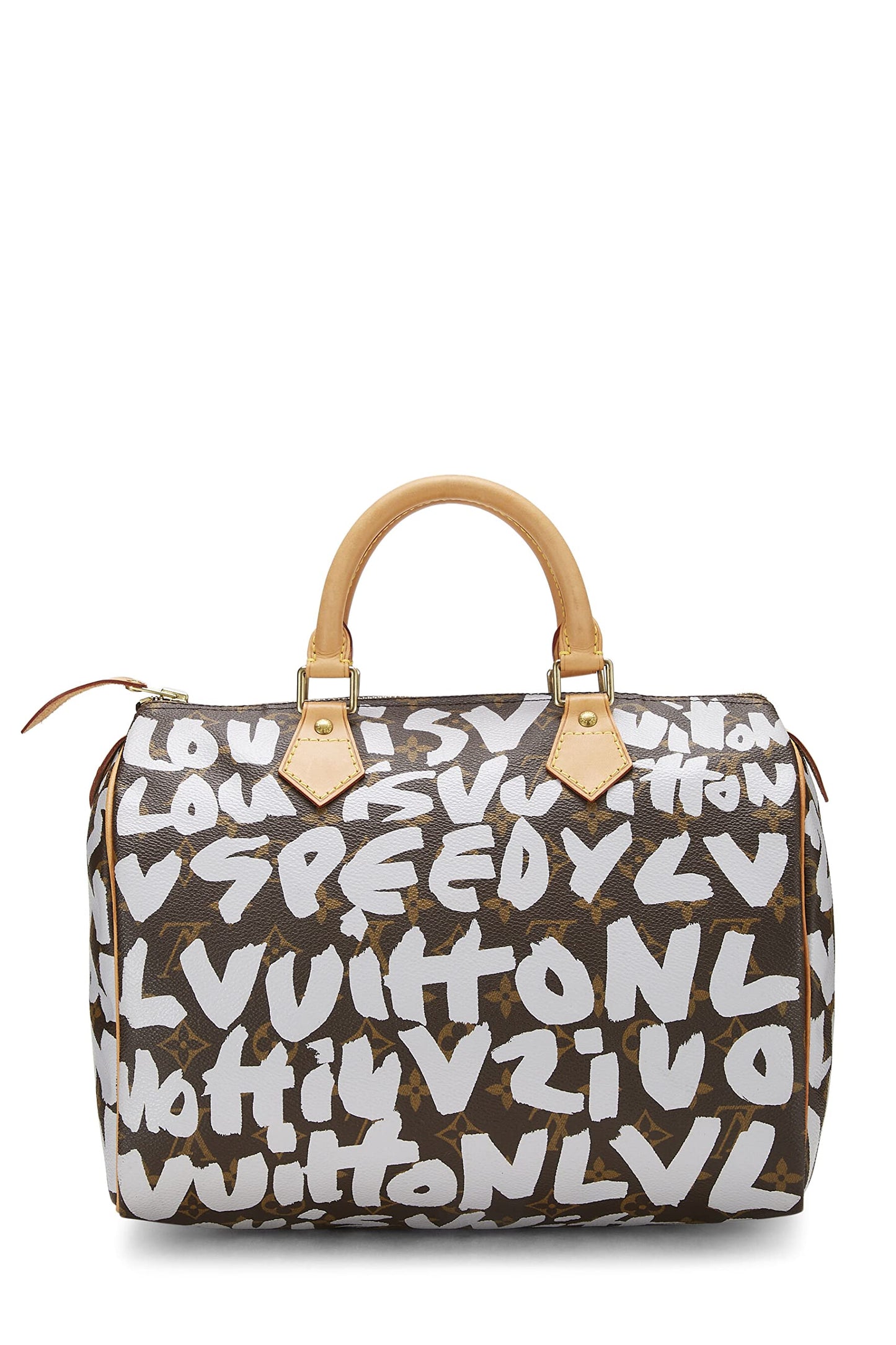 Louis Vuitton,  Stephen Sprouse x Louis Vuitton Monogram Grey Graffiti Speedy 30, Grey