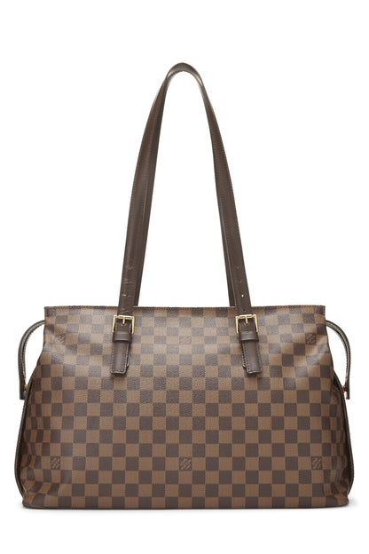Louis Vuitton,  Damier Ebene Chelsea, Brown