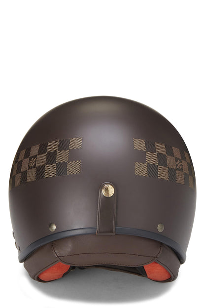 Louis Vuitton,  Damier Ebene Mini Jet GM Casque Helmet, Brown