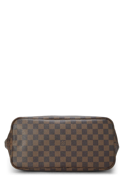 Louis Vuitton,  Damier Ebene Neverfull MM, Brown